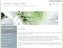 Tablet Screenshot of counselingforyourself.com